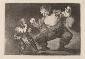 ボバリコン (シンプルトン) 作： Francisco de Goya