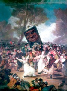 1812〜1814年の村での闘牛 作： Francisco de Goya