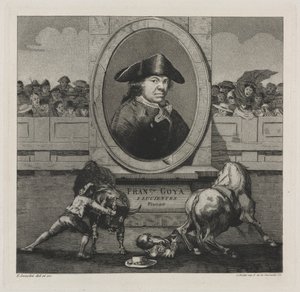 闘牛：口絵 作： Francisco de Goya