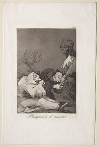 カプリチョス：マスターへの贈り物 作： Francisco de Goya