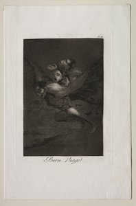 カプリコス：Bon Voyage！。 作： Francisco de Goya