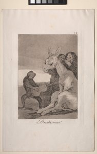 カプリス: ブラボー! 作： Francisco de Goya