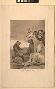 カプリス：ブラボー！ 作： Francisco de Goya