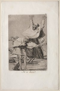 カプリコス：時間です。 作： Francisco de Goya