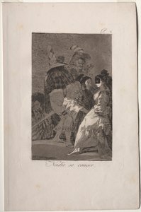 カプリチョス: 誰も自分自身を知らない 作： Francisco de Goya