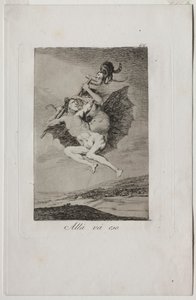 カプリチョス: そうだ。 作： Francisco de Goya