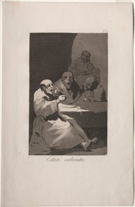 カプリコス：彼らは暑いです。 作： Francisco de Goya