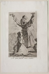 カプリチョス：テーラーにできること！ 作： Francisco de Goya
