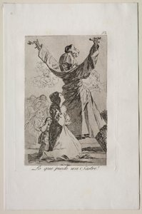 カプリコス：仕立て屋ができること！ 作： Francisco de Goya