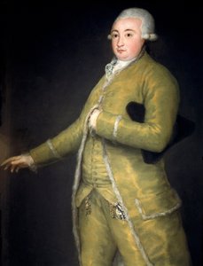 フランソワ・ド・カバルス伯爵 作： Francisco de Goya