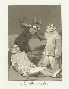 チンチラ チンチラ (オブジェクトのタイトル) 気まぐれ (シリーズタイトル) 作： Francisco de Goya
