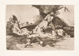彼らは自分自身を装備します (16) 作： Francisco de Goya