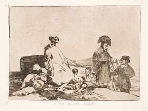 彼らは別の人種です (61) 作： Francisco de Goya