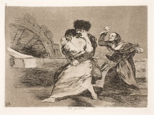 彼らはしません (9) 作： Francisco de Goya