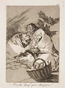 得られるものがある 作： Francisco de Goya
