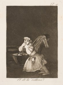 甘やかされた子供 作： Francisco de Goya