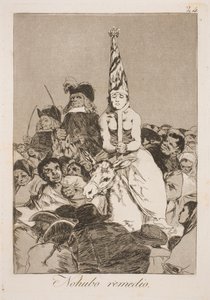 だめだ 作： Francisco de Goya