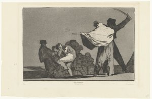 あの兵士！ ケ・ゲレロ！ (Quel guerrier) (オブジェクトのタイトル) Disperate Conocido (The Known Folly) Los Disparates (The follies) (シリーズタイトル) Los Proverbios (The Proverbs) (シリーズタイトル) 作： Francisco de Goya