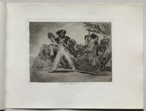 戦争の災害：それは大変です 作： Francisco de Goya
