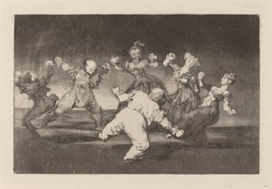 Disparate allegre (メリーフォリー) 作： Francisco de Goya