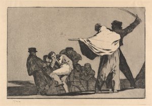 異なる conocido (有名な愚かさ) 作： Francisco de Goya