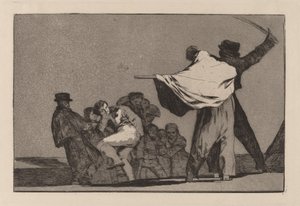 異なる conocido (有名な愚かさ) 作： Francisco de Goya