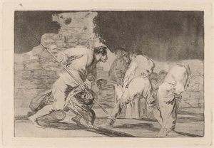 Disparate Furioso (Furious Folly) 作： Francisco de Goya