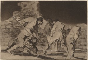 Disparate Furioso (Furious Folly) 作： Francisco de Goya