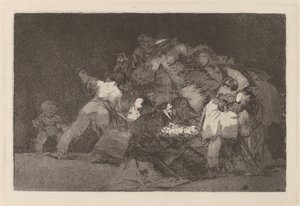 異質な将軍 (General Folly) 作： Francisco de Goya