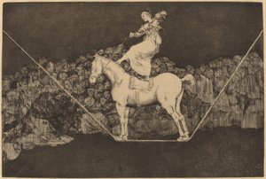 異なる puntual (Sure Folly) 作： Francisco de Goya