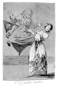 ばか、1799 作： Francisco de Goya