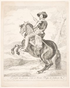 ドン・ガスパール・デ・グズマン、オリバレス伯 作： Francisco de Goya