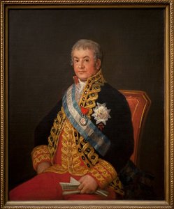 ドンホセアントニオ、マルケスデカバジェロ、1807 作： Francisco de Goya