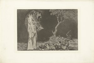 恐怖の愚かさ Disparate de miedo Los Disparates (The follies) (シリーズタイトル) Los Proverbios (The Proverbs) (シリーズタイトル) 作： Francisco de Goya