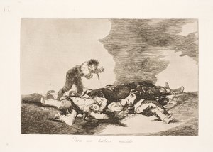 私たちはこのために生まれてきたのでしょうか (12) 作： Francisco de Goya
