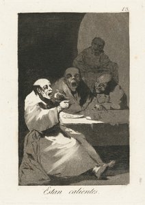 彼らは暑いです 作： Francisco de Goya