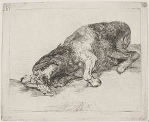 野生のモンスター (81) 作： Francisco de Goya