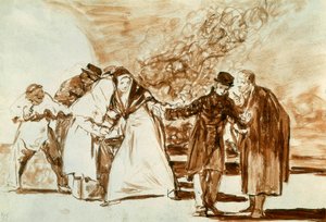 励ましの言葉 作： Francisco de Goya