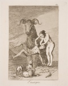 試み 作： Francisco de Goya