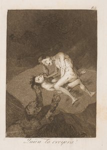 誰が考えたでしょう！ 作： Francisco de Goya