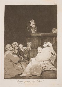 なんという金色のくちばし 作： Francisco de Goya