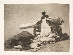 何というヒロイズム！ （7） 作： Francisco de Goya