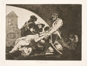 それらからではありません (11) 作： Francisco de Goya