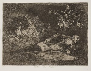 何もない！ 本人曰く（69） 作： Francisco de Goya