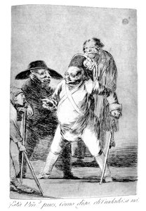 これはあなたの閣下ですか、1799 作： Francisco de Goya