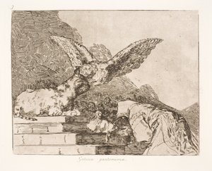 買ってパンと峰 （７３） 作： Francisco de Goya