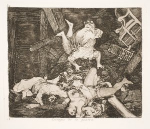 戦争の恐怖 (30) 作： Francisco de Goya