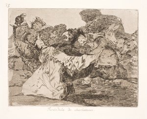 クワックのラウンドダンス (75) 作： Francisco de Goya