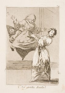 怒鳴るのやめろバカ！ 作： Francisco de Goya