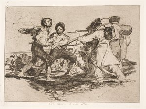 理由の有無にかかわらず (2) 作： Francisco de Goya